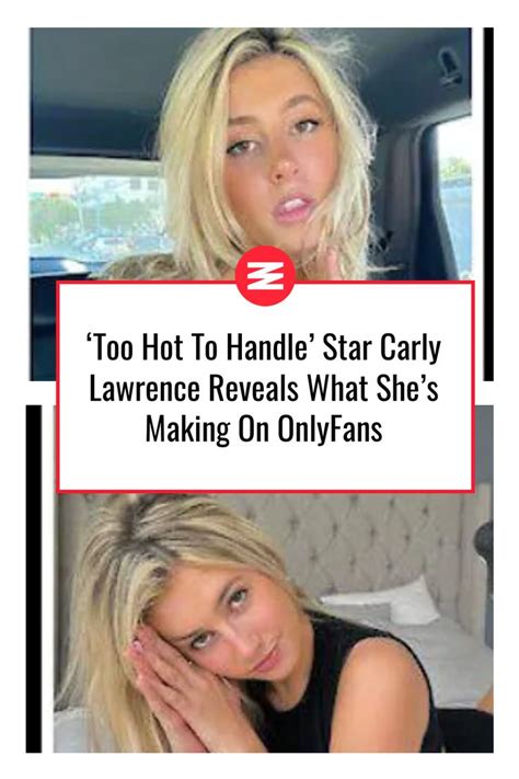 carly lawrence onlyfans leaks|Too Hot To Handle OnlyFans: Which cast members have .